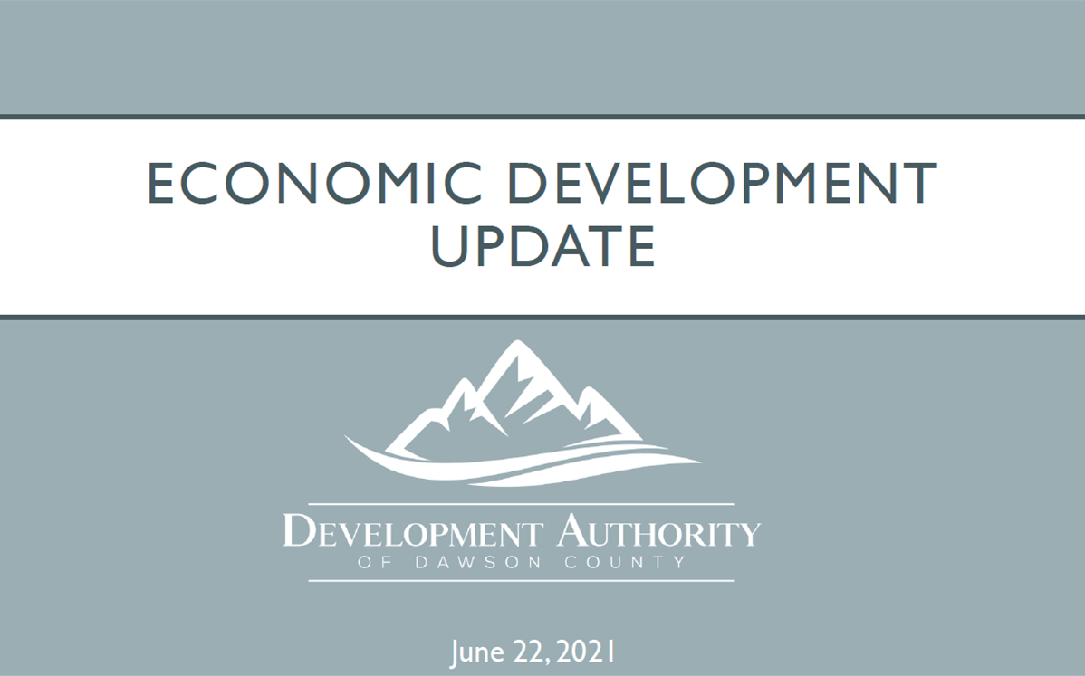 Economic Development Report June 2021 Dawson County,