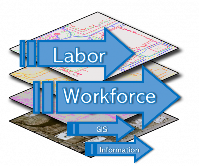 Workforce and Labor Map Picture